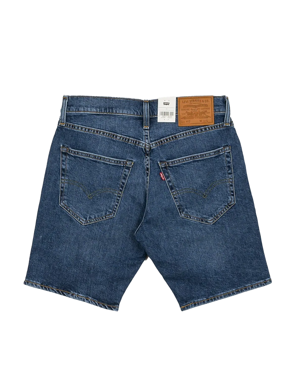 412 Slim shorts Blue Denim