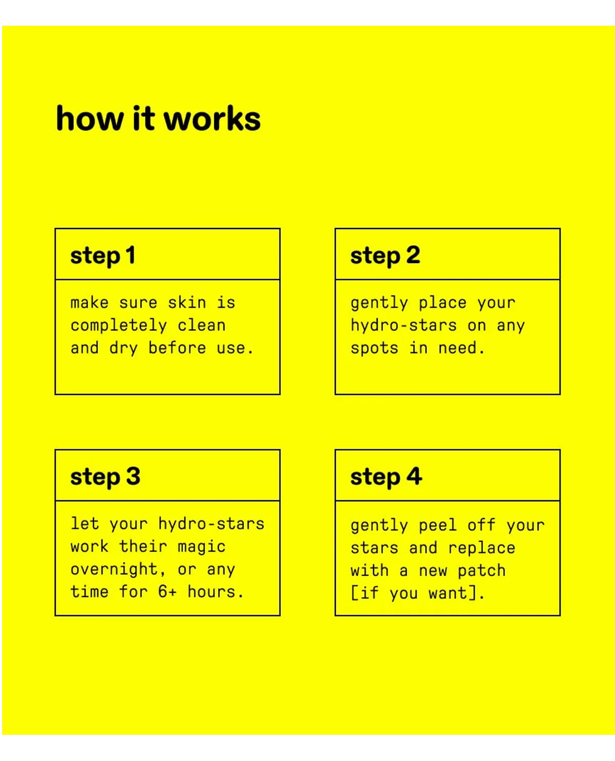 Hydro Star Pimple Patches