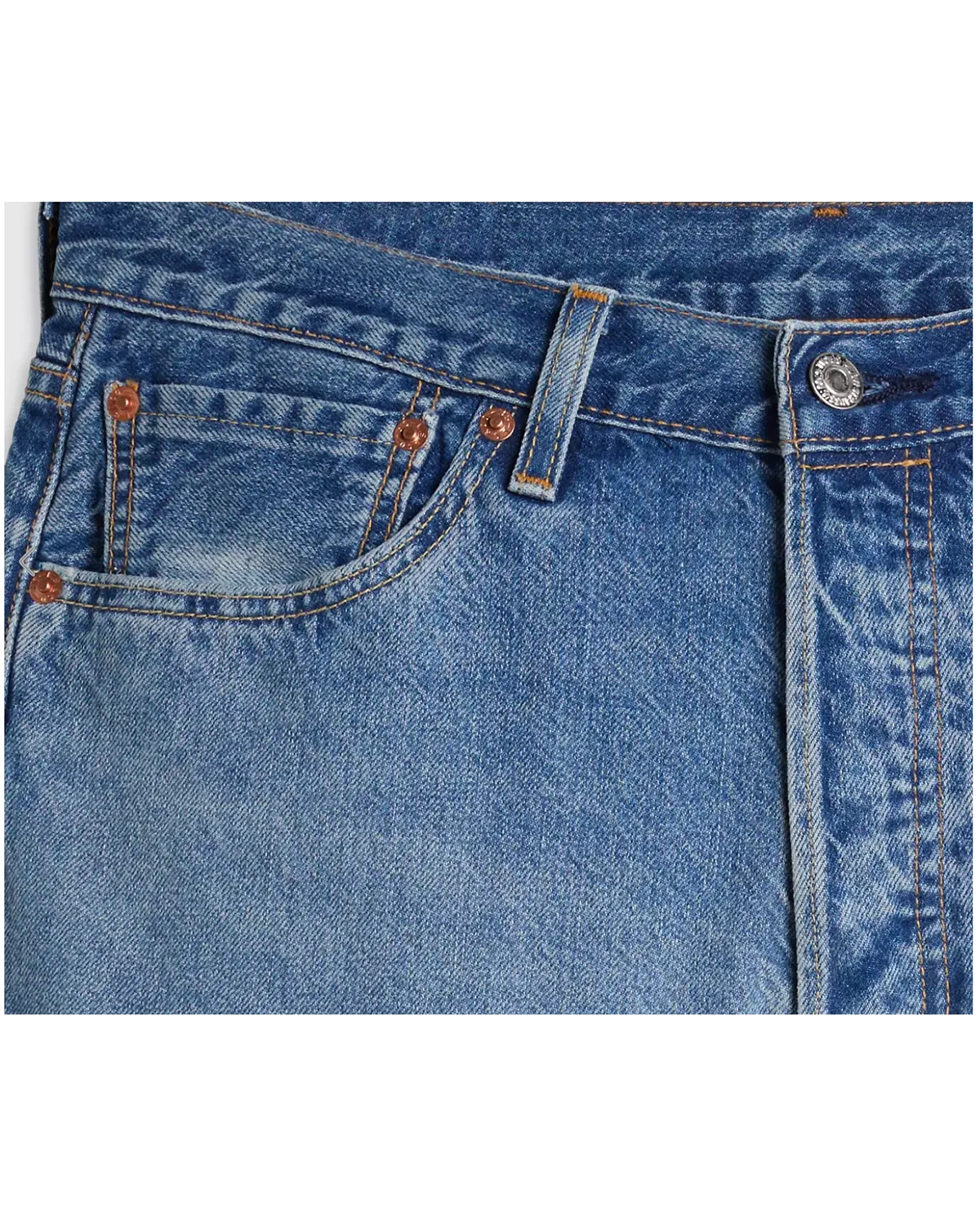 501 Blue 9 Inch Denim Shorts